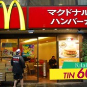 1.910 nhà hàng McDonalds Nhật Bản chính thức không phục vụ tại chỗ